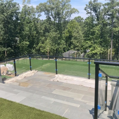 Sandy Springs Glass Handrail Project Spotlight 2 - Glass Company Sandy Springs Ga Glass Handrails