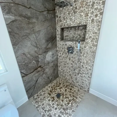 Marietta Shower Doors | Project Spotlight 1 - Glass Company Corner Shower Doors Marietta