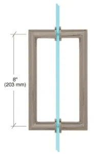 Mitered Square Mitered Square Shower Door Handle