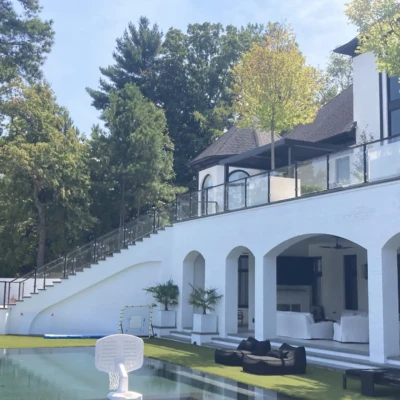 Sandy Springs Glass Handrail Project Spotlight 11 - Glass Company Sandy Springs Glass Rails