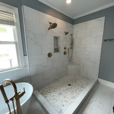 Cumming, Ga Custom Shower Enclosure | Glass Project Spotlight 1 - Glass Company Cumming, Ga Shower Doors