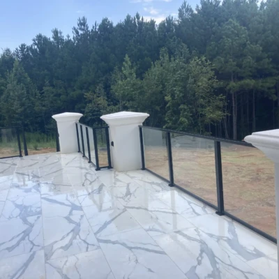Glass Handrails, Shower Enclosures And Glass Wine Cellar Installed In Fairburn, Ga 9 - Glass Company - Glass Company