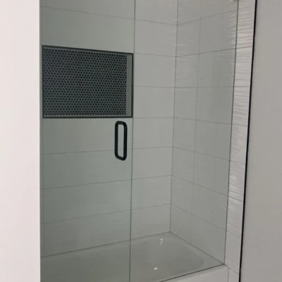 Glass Handrails, Shower Enclosures And Glass Wine Cellar Installed In Fairburn, Ga 25 - Glass Company Shower Doors In Buford, Ga