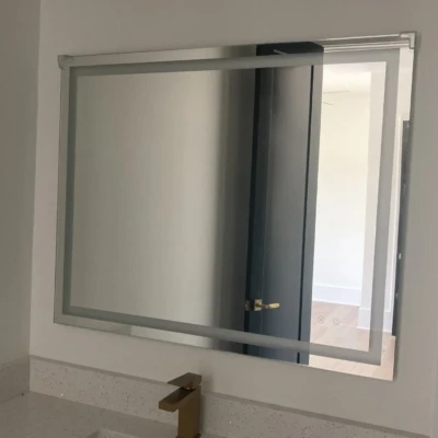 Glass Handrails, Shower Enclosures And Glass Wine Cellar Installed In Fairburn, Ga 24 - Glass Company Buford Mirror Company