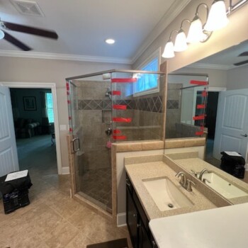 Canton Shower Glass Enclosure | Glass Project Spotlight 2 - Glass Company Canton Glass Shower Enclosures