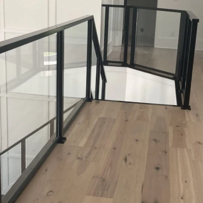 Glass Handrails, Shower Enclosures And Glass Wine Cellar Installed In Fairburn, Ga 13 - Glass Company Atlanta Glass Staircases