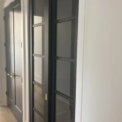 Glass Handrails, Shower Enclosures And Glass Wine Cellar Installed In Fairburn, Ga 28 - Glass Company Buford, Ga Door Company