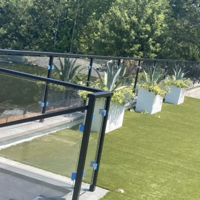 Sandy Springs Glass Handrail Project Spotlight 6 - Glass Company Glass Co Sandy Springs Ga