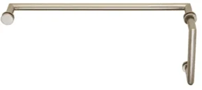 Mitered Combo Mitered Shower Door Towel Bar