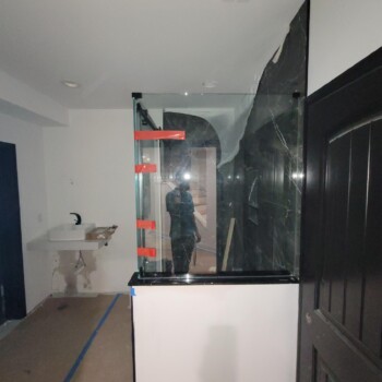 Alpharetta Barn Shower Door Enclosure | Glass Project Spotlight 2 - Glass Company Alpharetta Barn Shower Doors