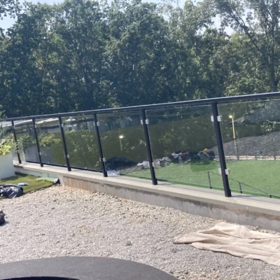 Sandy Springs Glass Handrail Project Spotlight 5 - Glass Company Glass Railing Company Sandy Springs