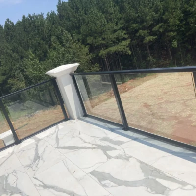 Glass Handrails, Shower Enclosures And Glass Wine Cellar Installed In Fairburn, Ga 29 - Glass Company Glass Railings Buford