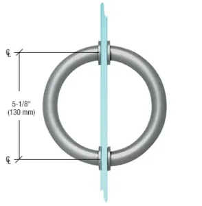 Circular Circular Shower Door Handle