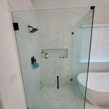 Marietta Shower Door Enclosure | Glass Project Spotlight 1 - Glass Company Marietta Shower Door Enclosures